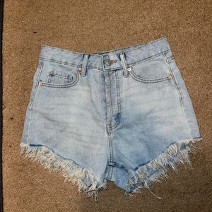 High waisted shorts